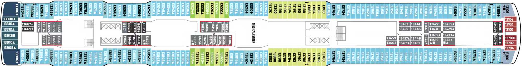 Deck 13 plan
